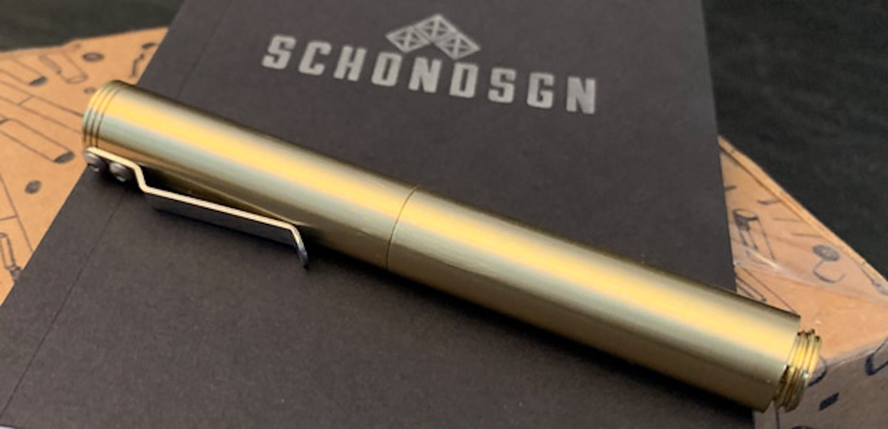 Schon DSGN Classic Machined Pen