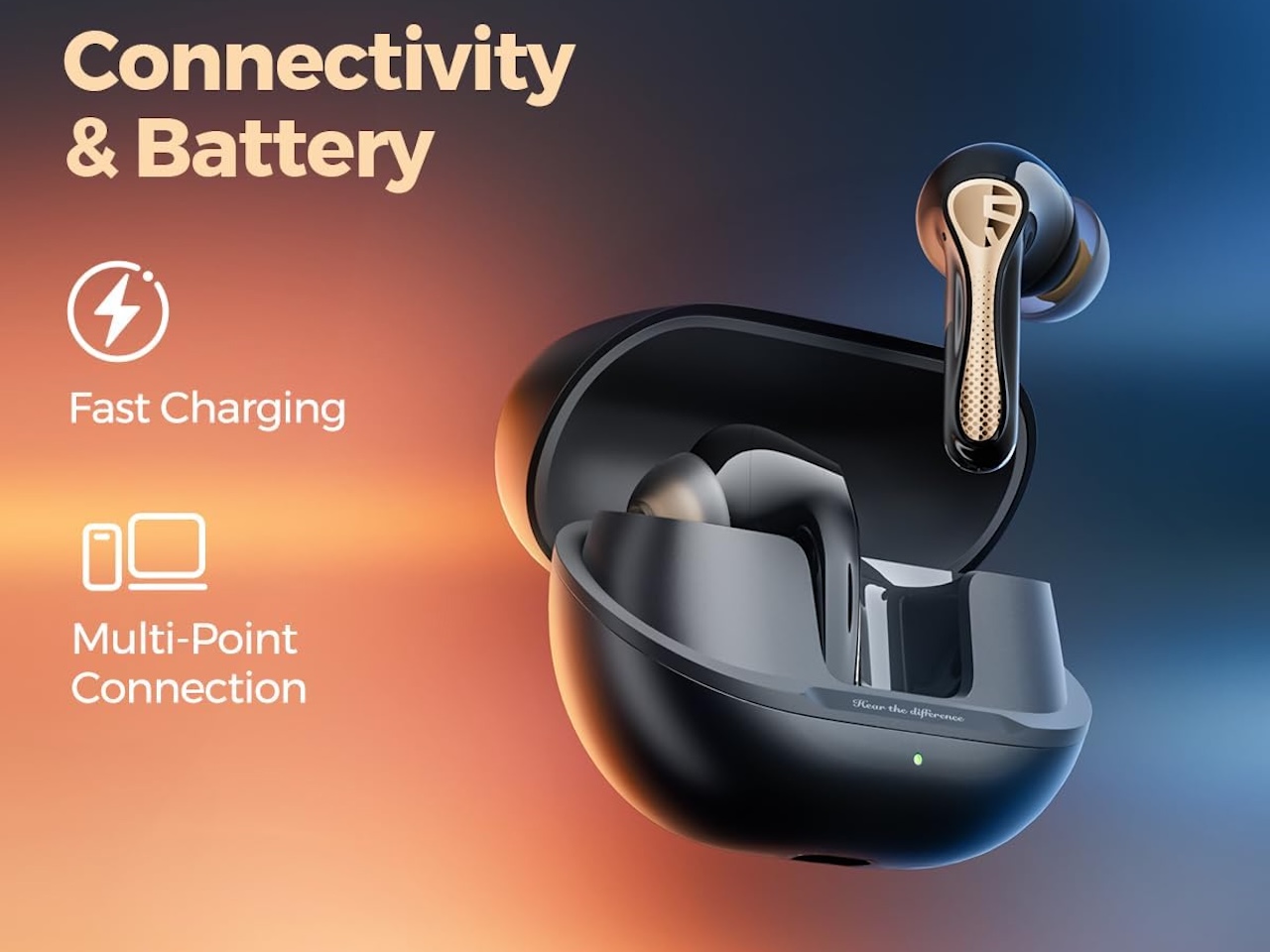 SoundPEATS Air5 Pro+ Wireless Earbuds