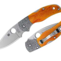 Spyderco Native 5 50th Anniversary Amber Bone CPM S90V Sprint Run