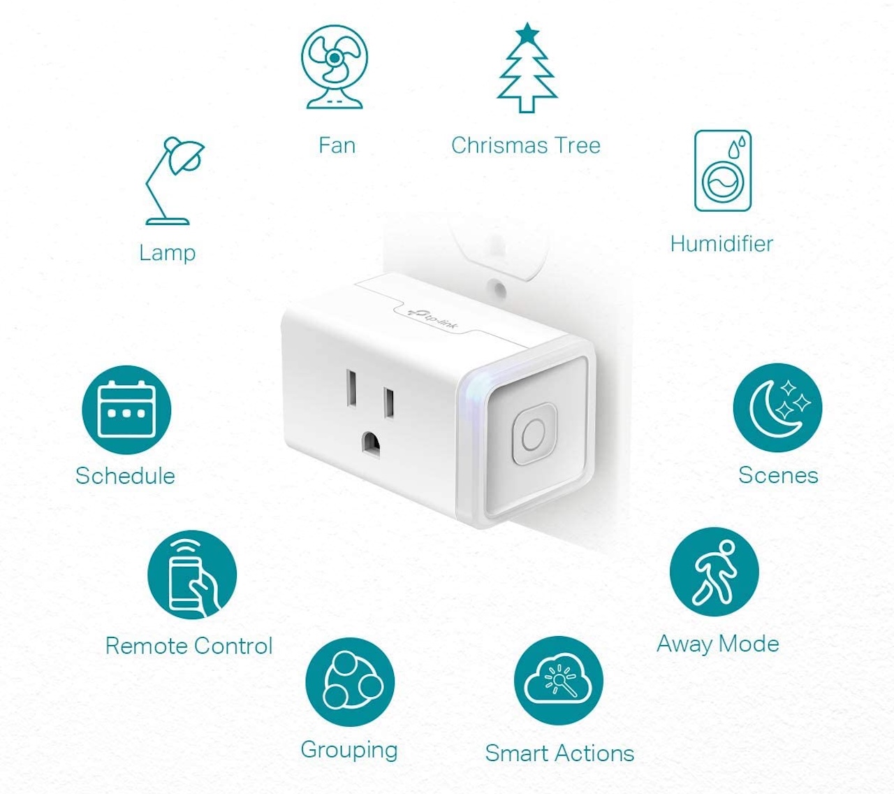 TP-Link Kasa Smart Plug 4-pack HS103P4