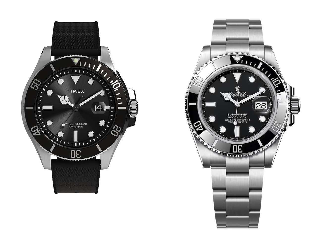 Timex Men's Harborside 42mm Watch - Rolex Submariner Energy