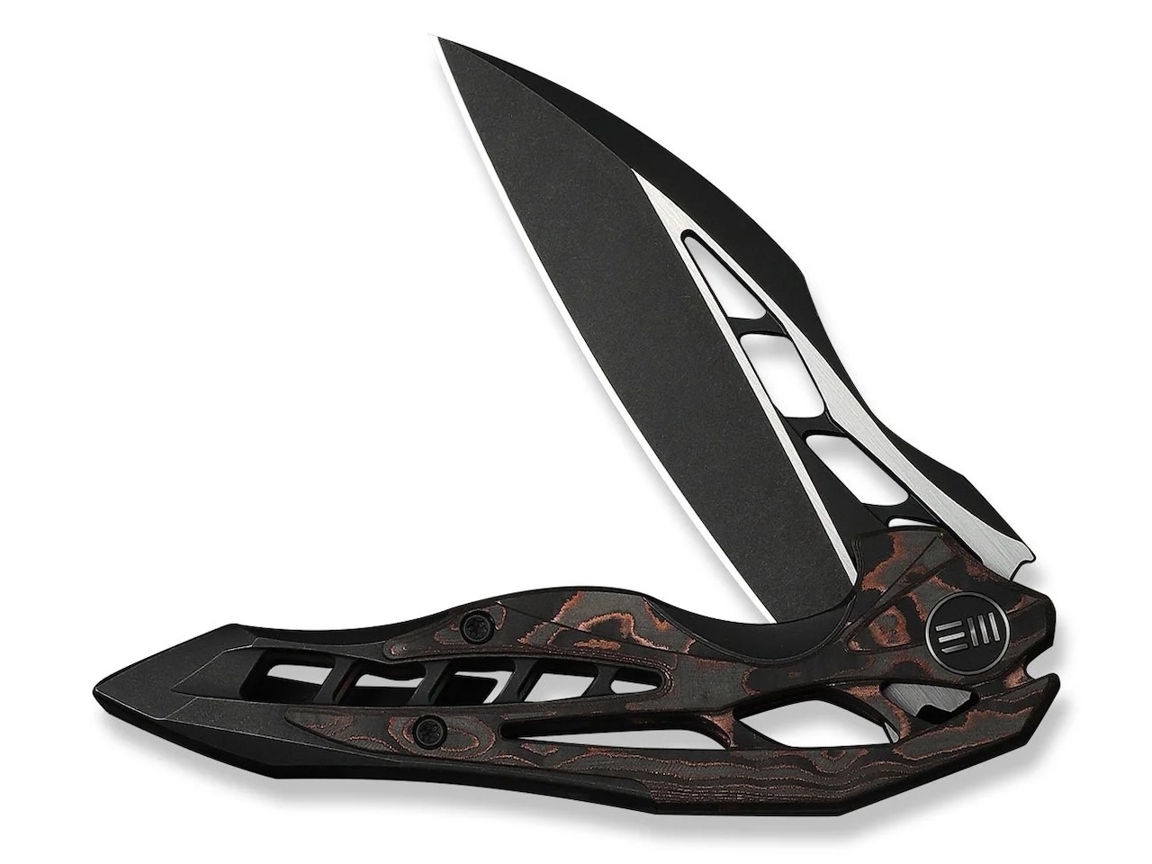 WEKNIFE Arrakis Flipper Knife Black Integral Titanium Handle Price