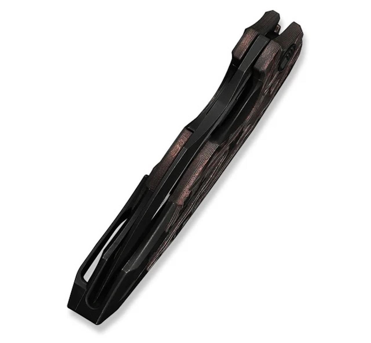WEKNIFE Arrakis Flipper Knife Black Integral Titanium Handle Specs