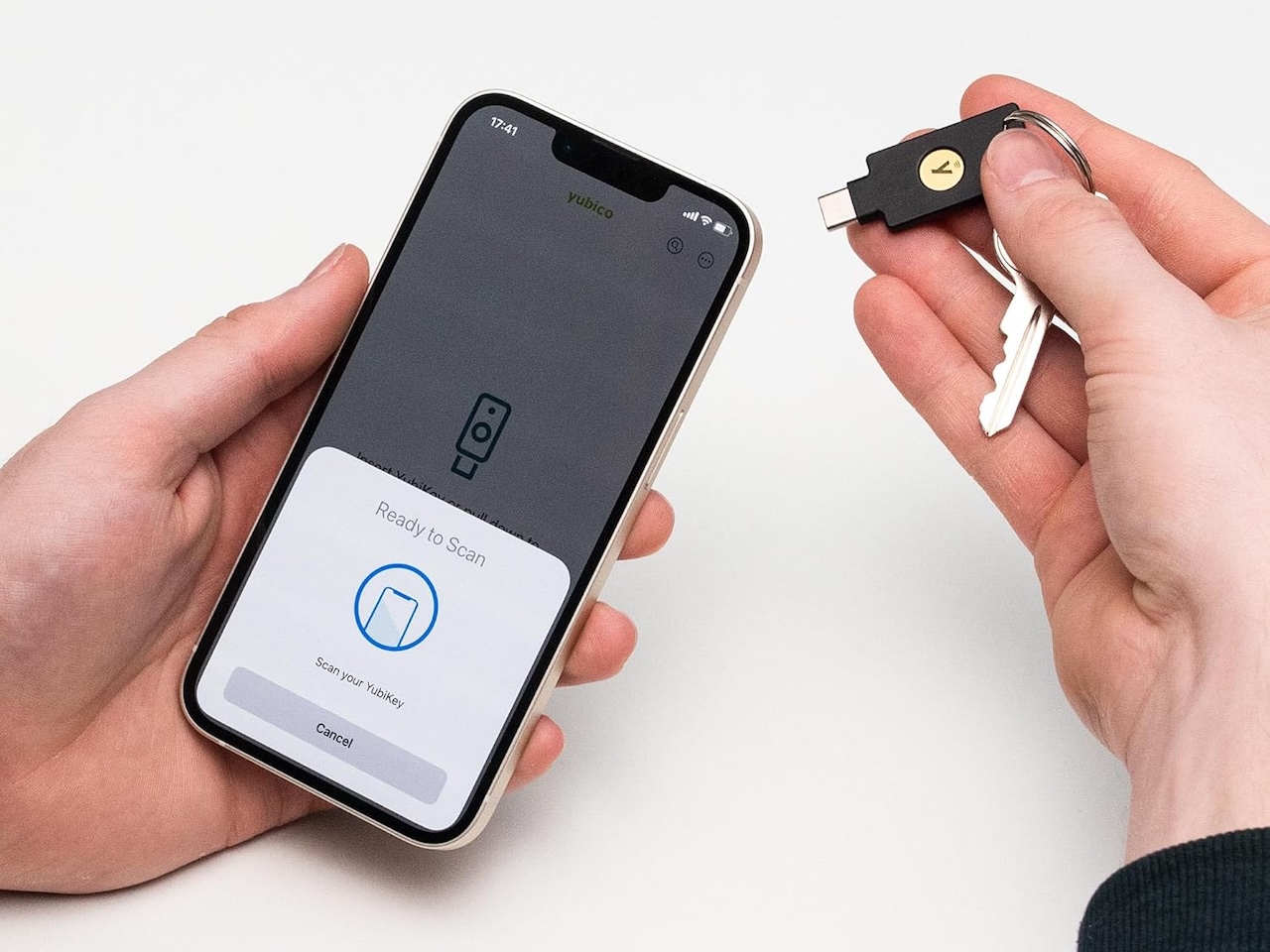 Yubico YubiKey 5C NFC Multi-Factor authentication MFA Security Key and passkey