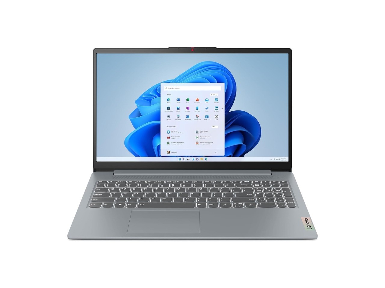 Lenovo IdeaPad Slim 3 laptop in Abyss Blue with 15.6-inch display