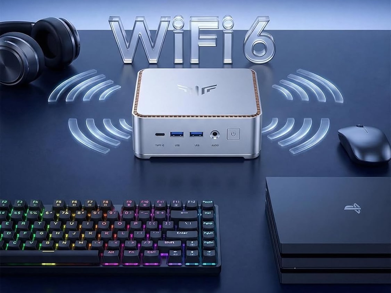 1 KAMRUI Hyper H2 Mini PC Windows 11 pro