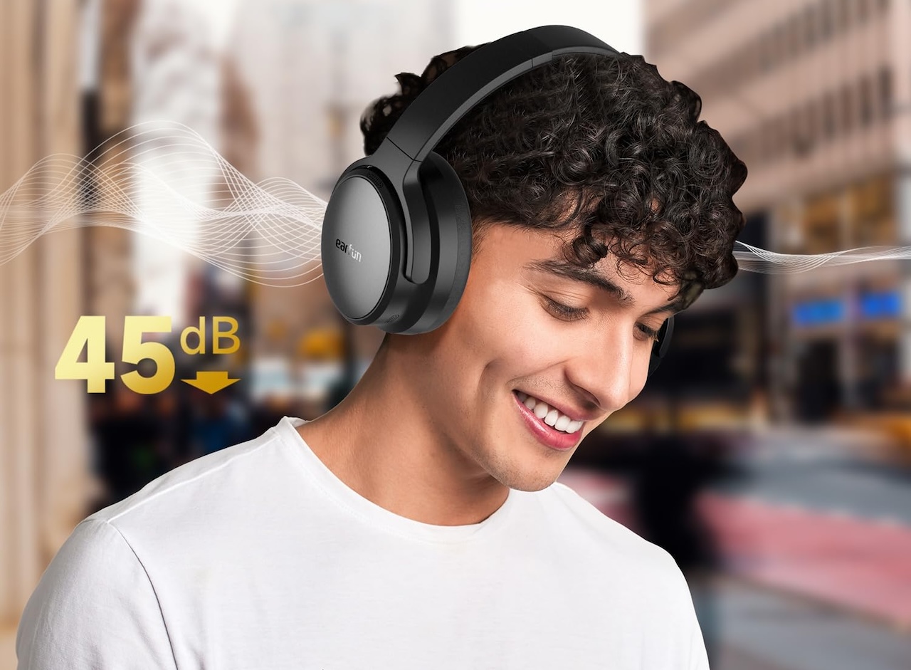 2 EarFun Tune Pro Active Noise Canceling Headphones