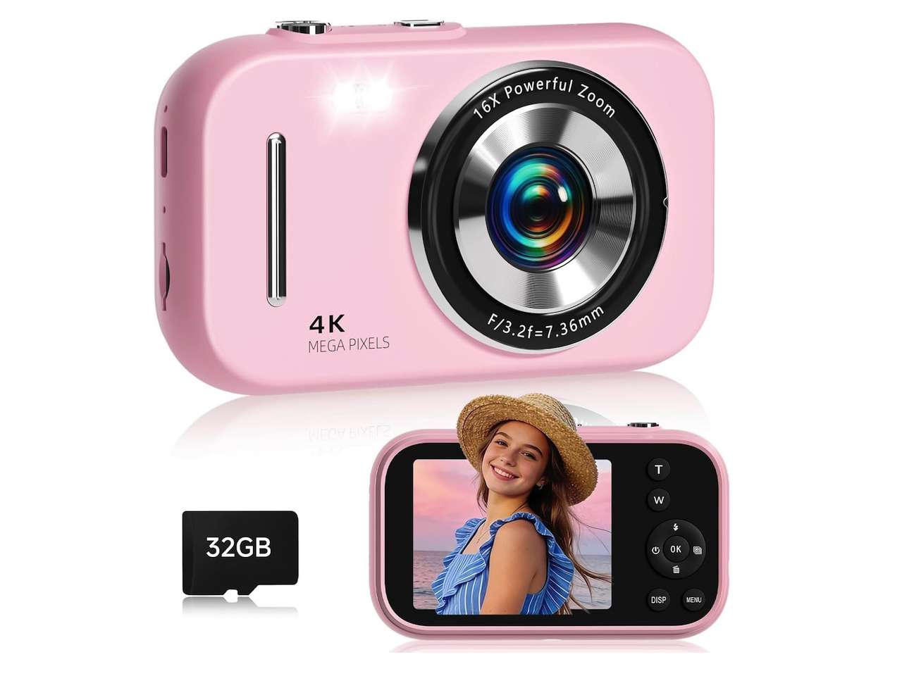 3 Y2K Retro Digital Camera for Teens