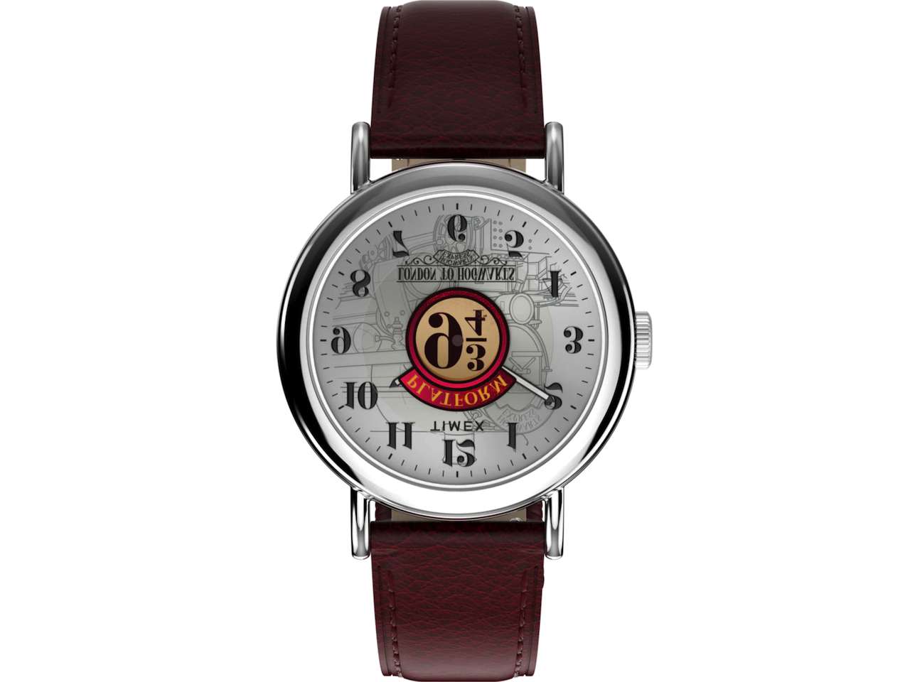 4.37mm Leather Strap Watch