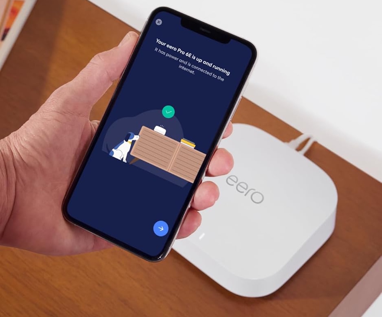 4 Amazon eero Pro 6E mesh wifi router
