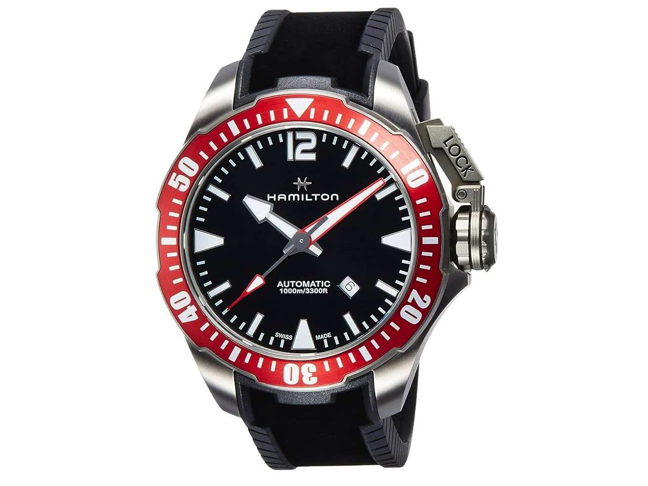 5 Hamilton Khaki Navy Frogman Titanium