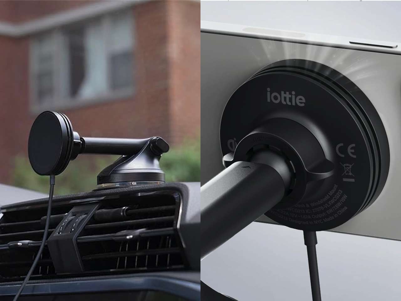5 iOttie Velox Mini Qi2- Best for Included Charger