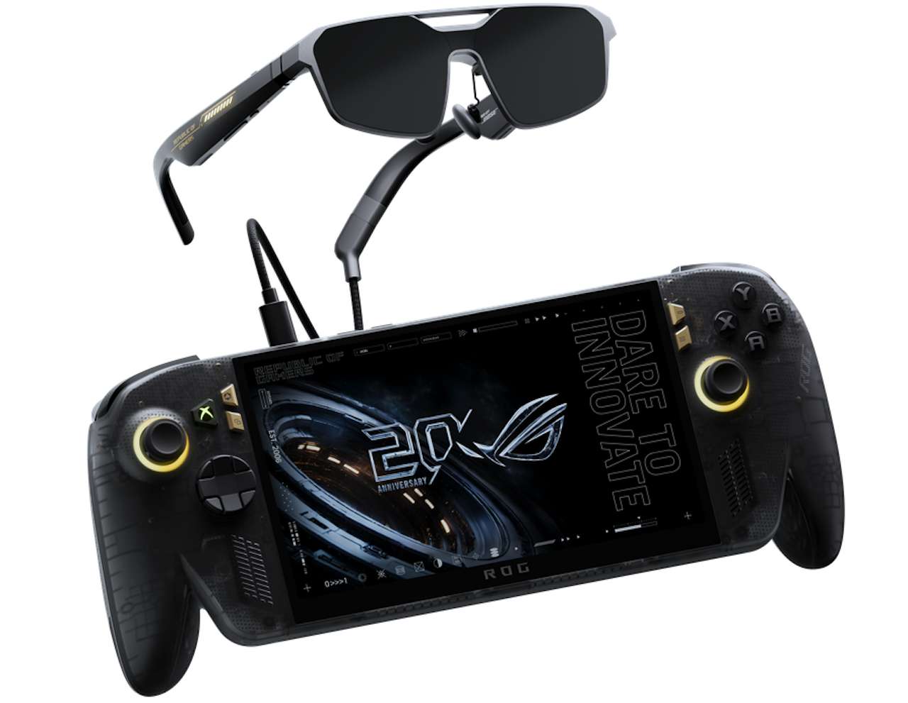ASUS ROG Xbox Ally X20 Bundle 3D Render
