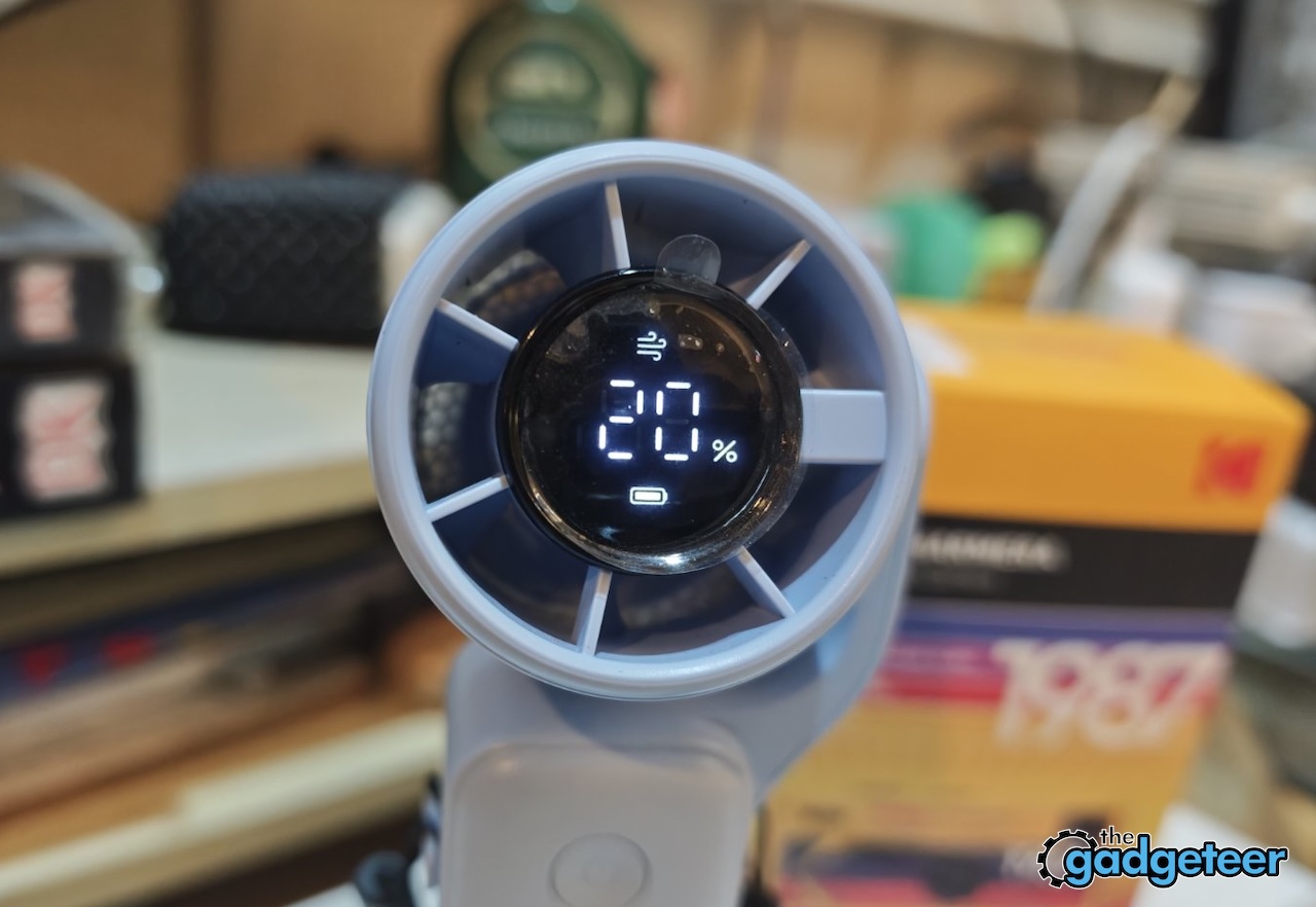 Aecooly Portable Handheld Fan AirGimbal Battery Display