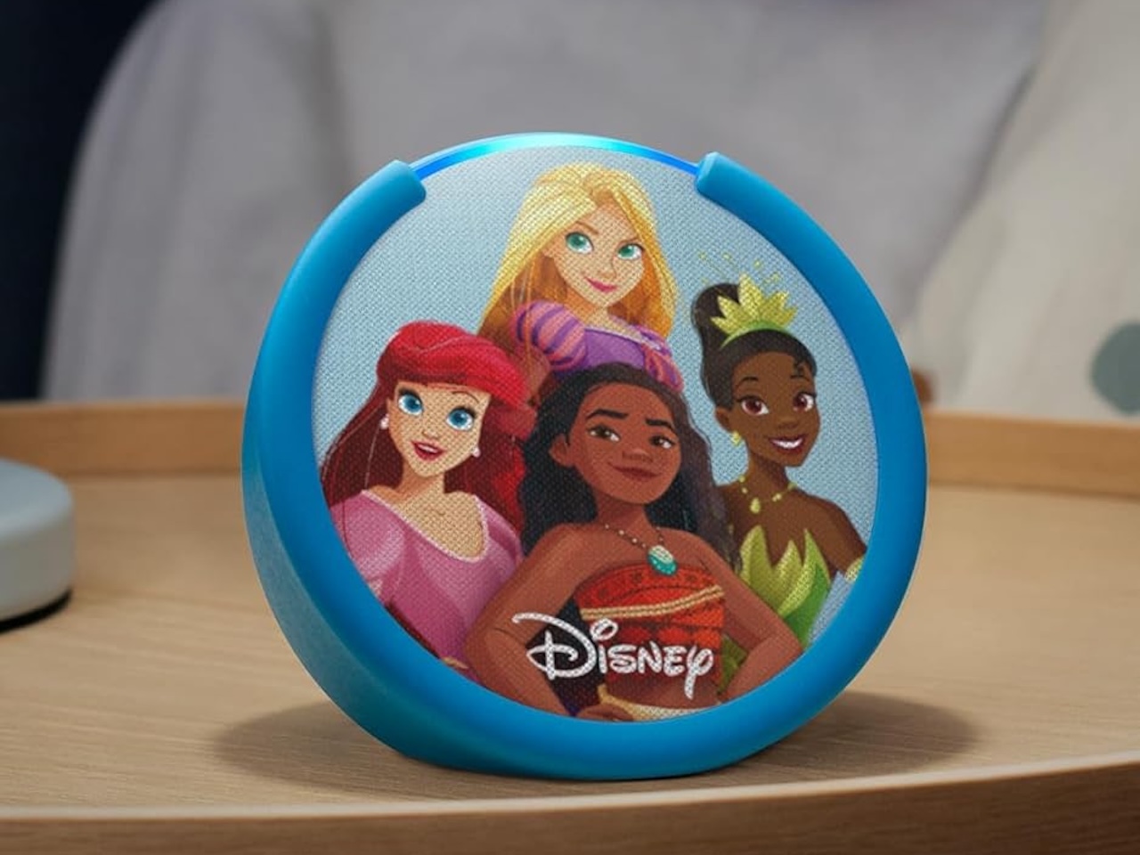 Amazon Echo Pop Kids (newest model) - Disney Princess, with Echo Glow, Smart speaker and night light