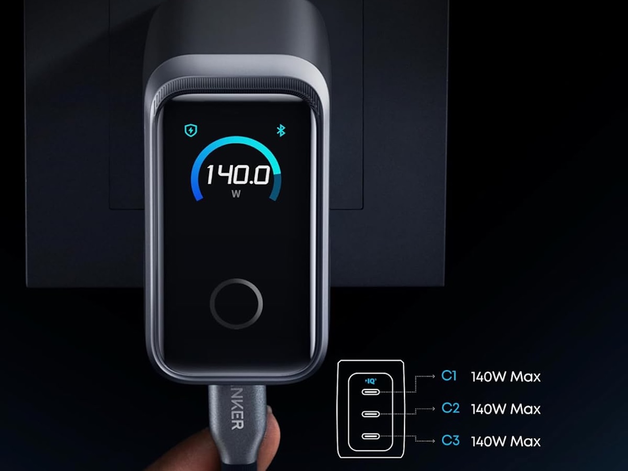 Anker Prime Charger 160W 3-Port Compact GaN USB C Charger Price