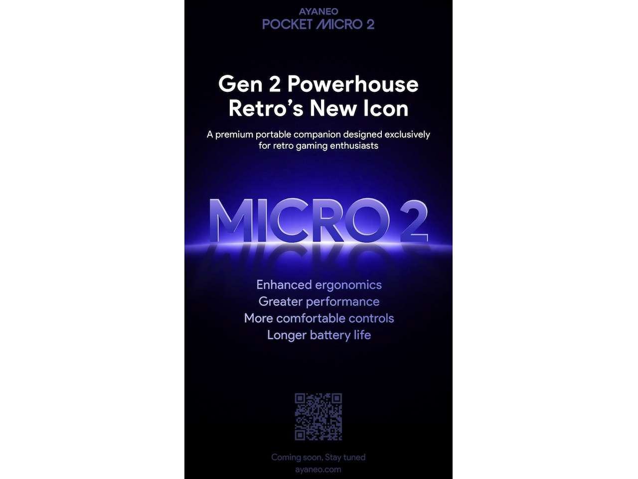 Ayaneo Pocket Micro 2 Gaming Handheld