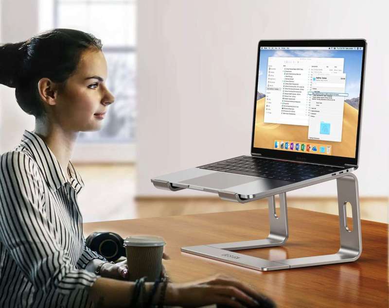 BESIGN LS03 Aluminum Laptop Stand, Ergonomic Detachable Computer Stand