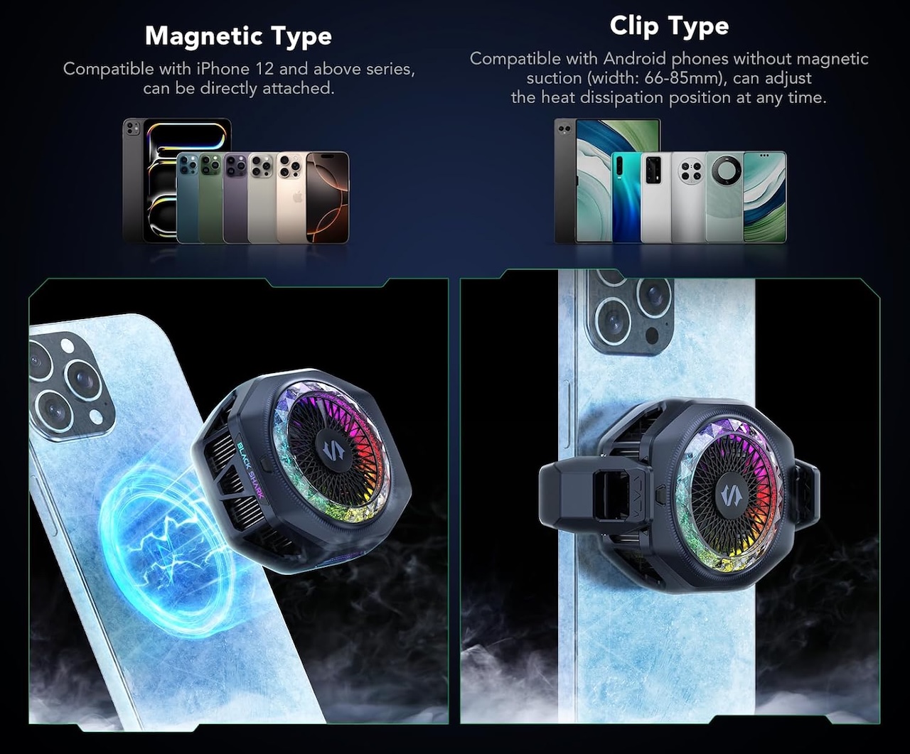 Black Shark Magnetic Phone Cooler 5 Pro