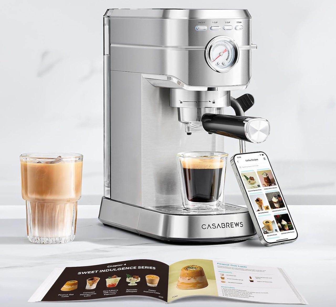 CASABREWS CM5418 Espresso Machine 20 Bar