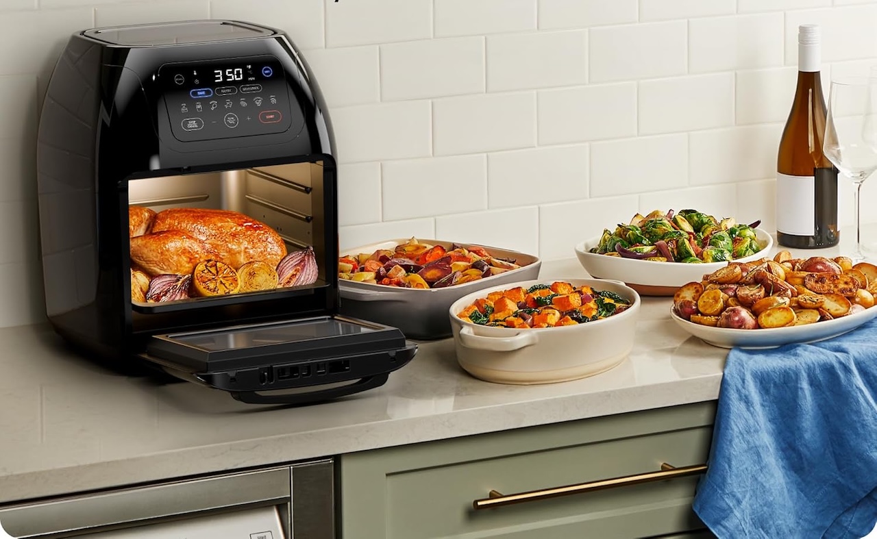 CHEFMAN Multifunctional Digital Air Fryer+ Rotisserie