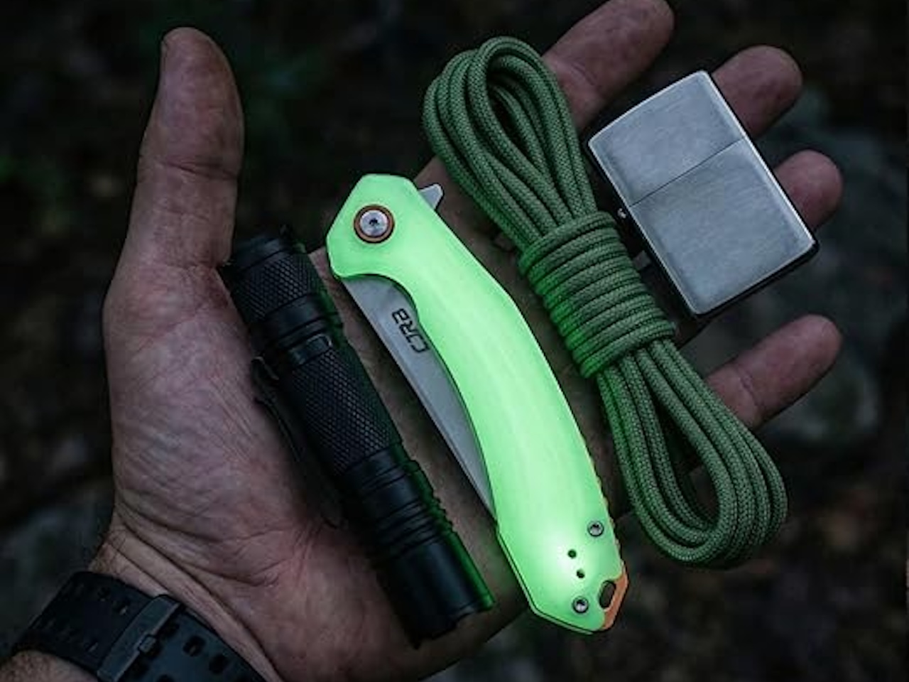 CJRB Gobi G10 Glow in the Dark Handle Folding Pocket Knife Where to Buy