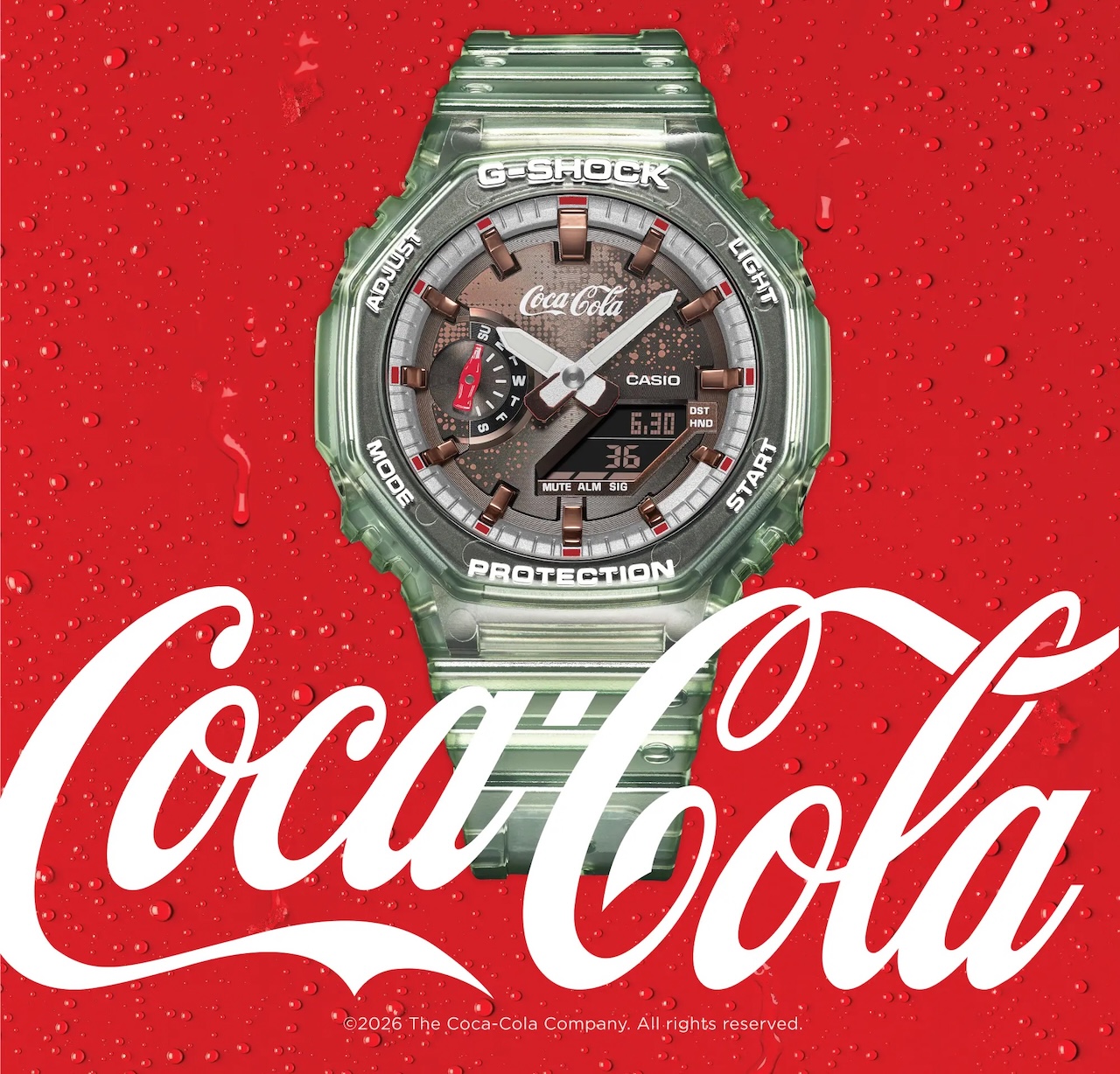 Casio Coca-Cola GA-2100CC-3A A