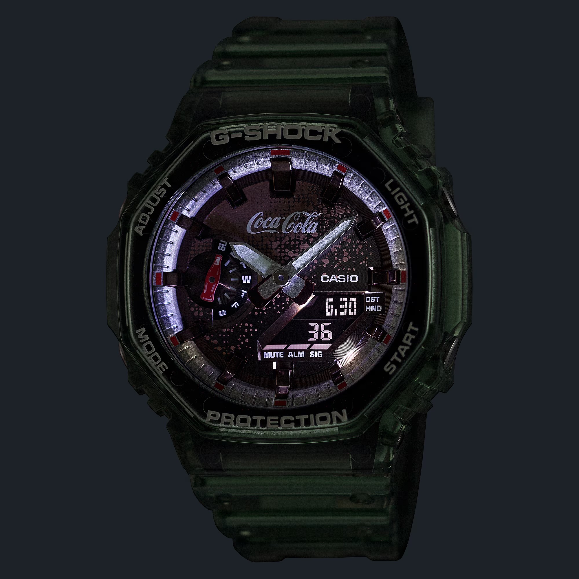 Casio Coca-Cola GA-2100CC-3A H