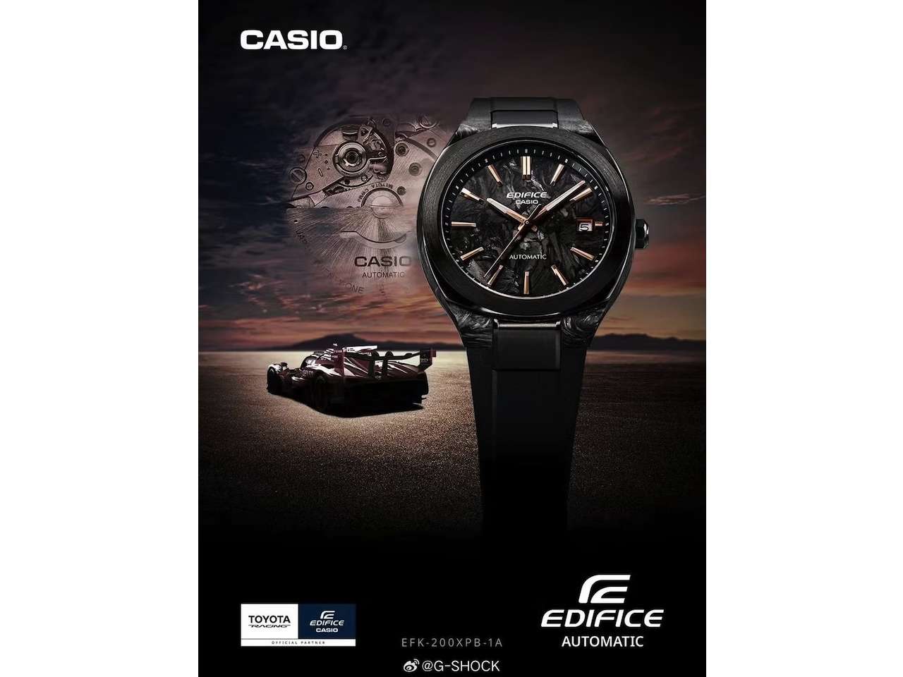 Casio EFK-200XPB-1A Toyota