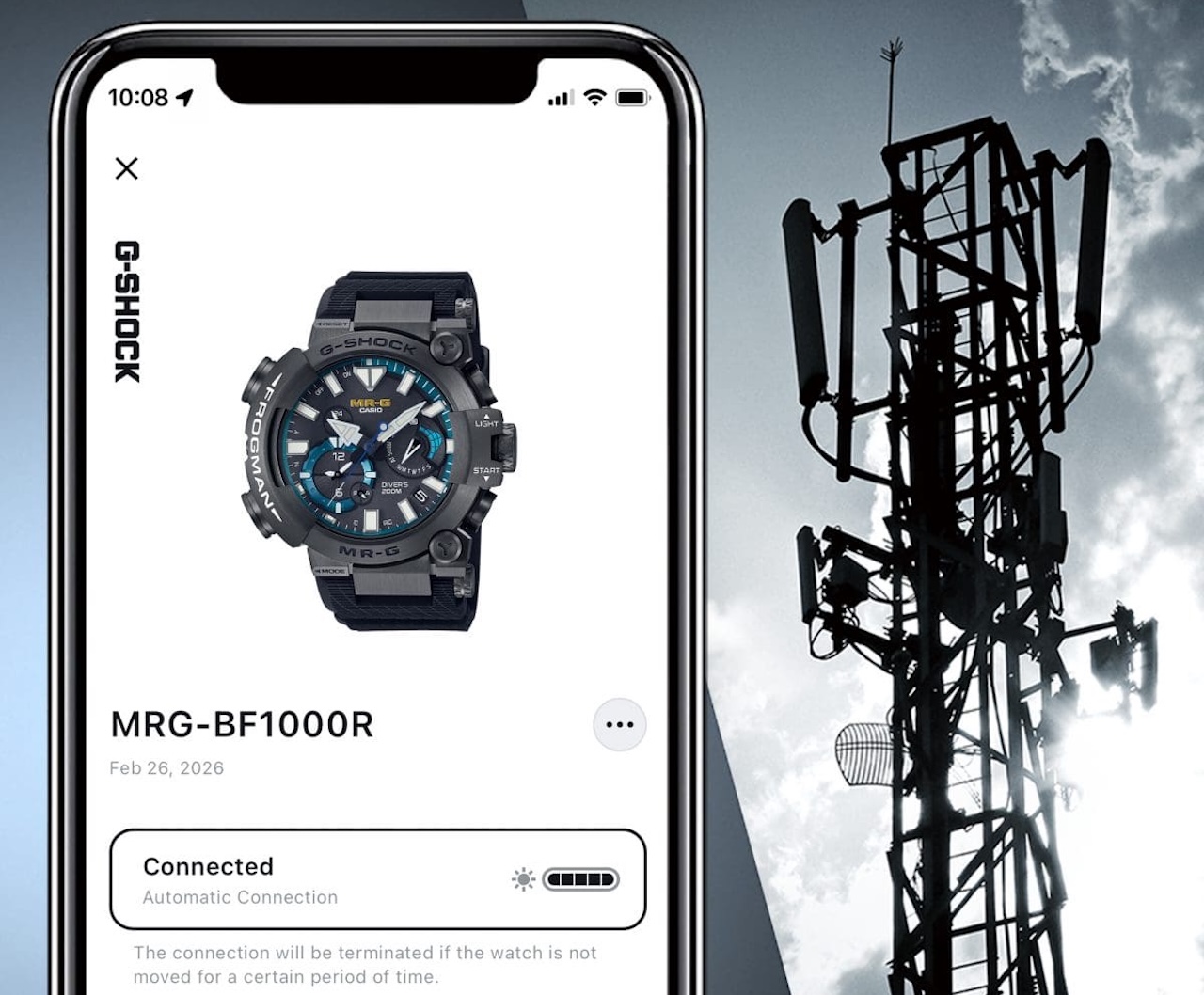 Casio Mr G Frogman MRG-BF1000EB-1A Watch