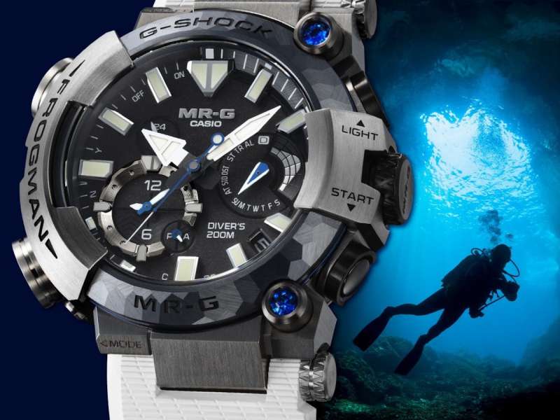 Casio Mr G Frogman MRG-BF1000EB-1A Watch
