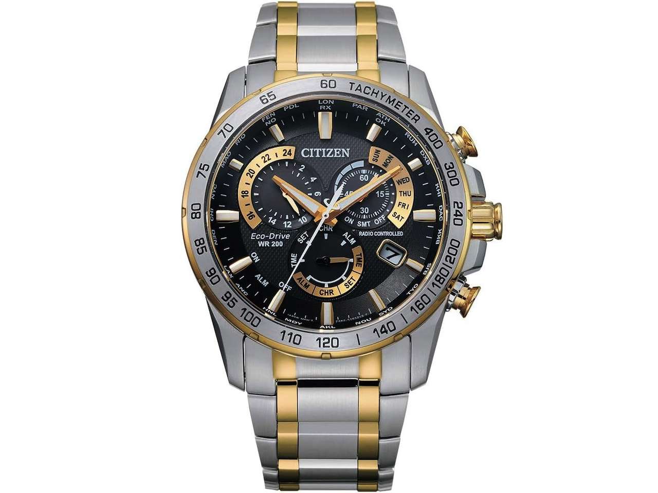 Citizen Men's Eco-Drive Sport Luxury PCAT Chronograph Watch