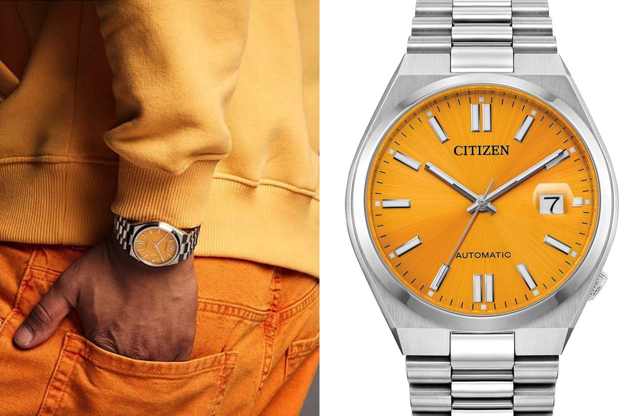 Citizen Tsuyosa Automatic Yellow Dial