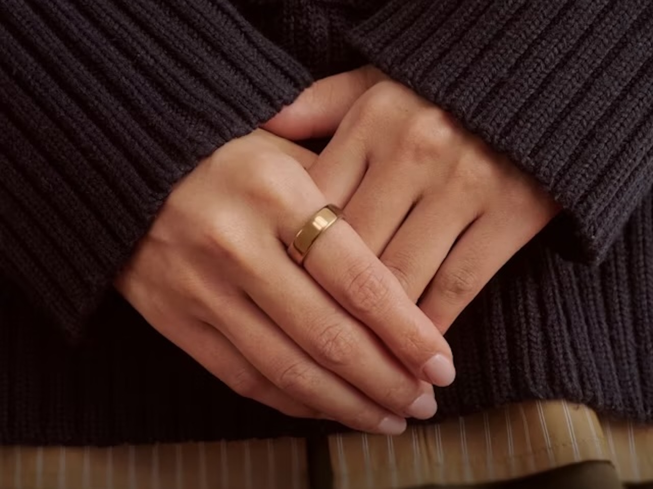 Deep Rose Oura Ring 5