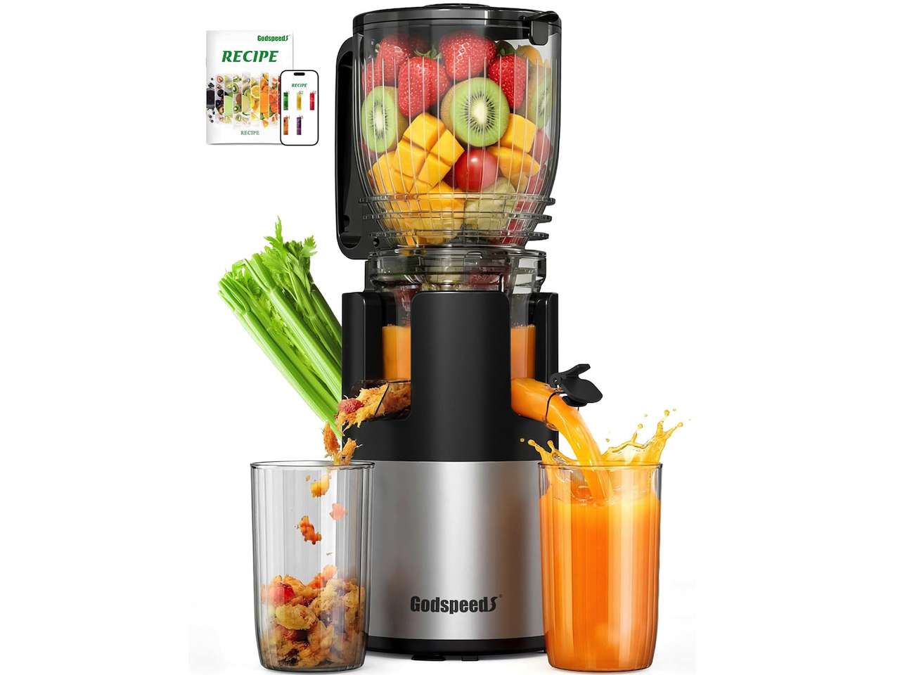 Godspeeds Slow Masticating Cold Press Juicer