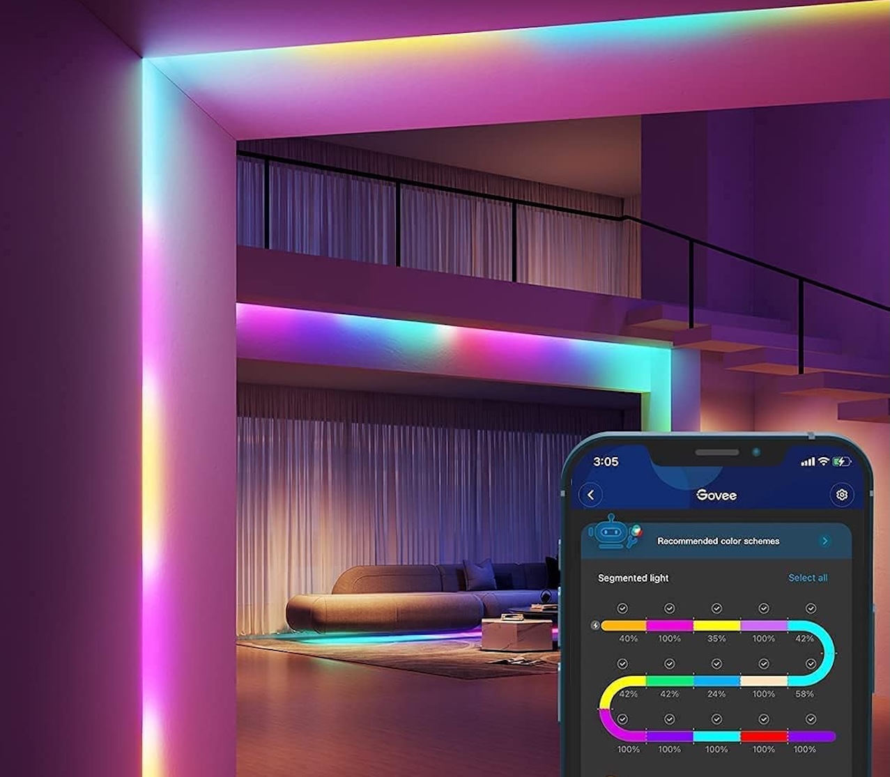 Govee RGBIC LED Strip Lights