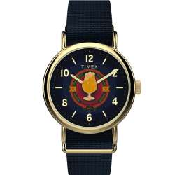 Harry Potter x Timex Weekender Butterbeer 40mm Fabric Strap Watch