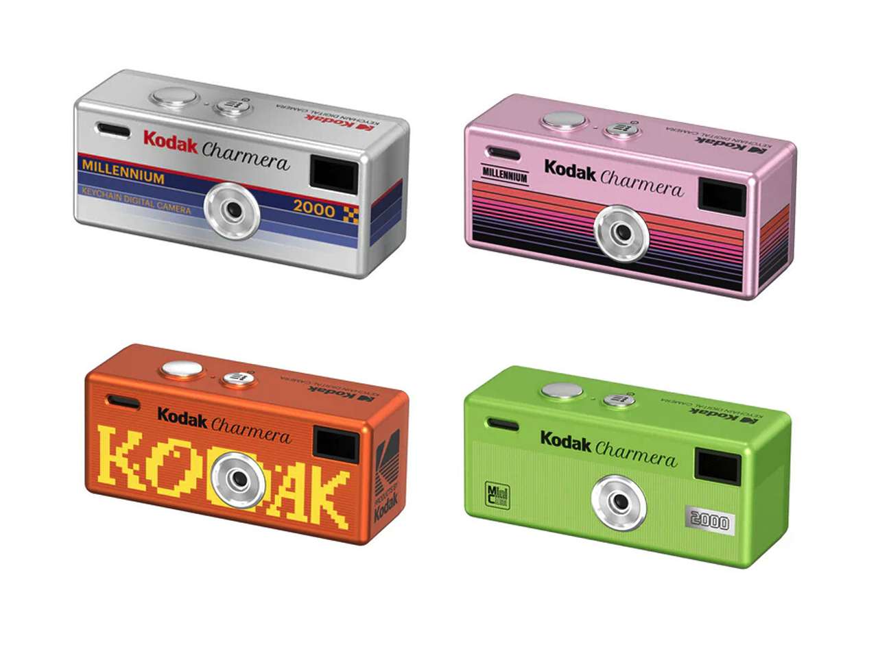 KODAK CHARMERA Keychain Digital Camera Blind Box Millennium Single Box D