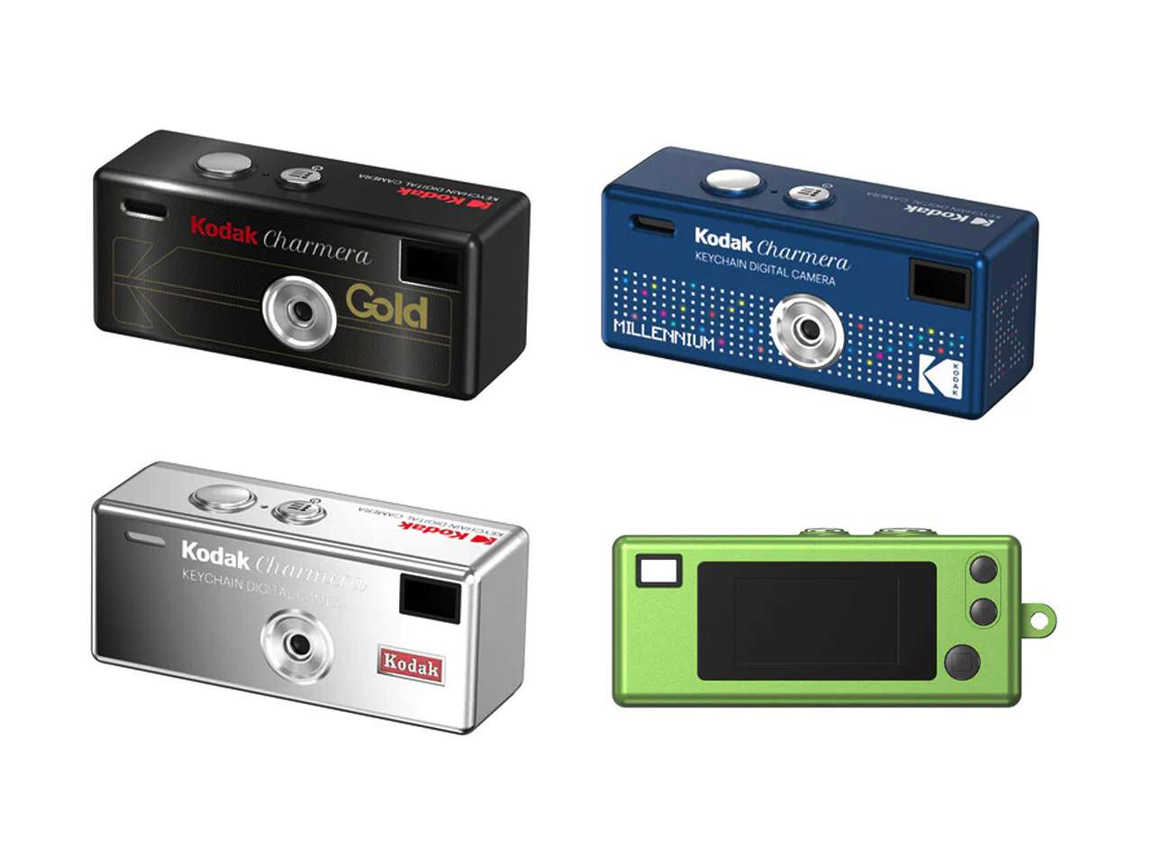 KODAK CHARMERA Keychain Digital Camera Blind Box Millennium Single Box H