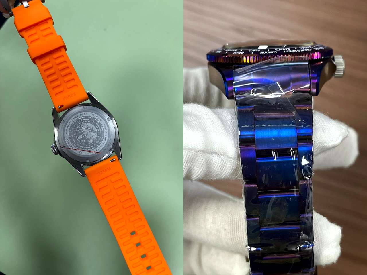 Kronosti Atlas GMT Grade 5 Titanium GMT Crowdfunding