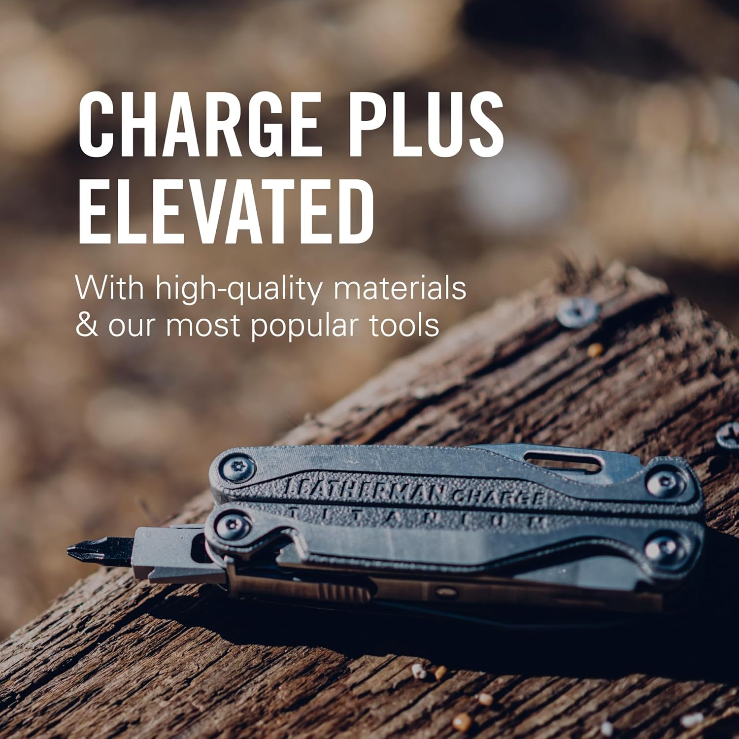 LEATHERMAN Charge Plus TTI 19-in-1 Premium Versatile Multi-tool for Home