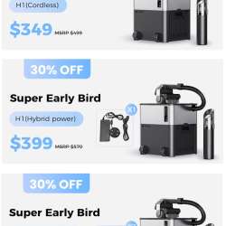 Linyo H1 Cordless All-in-one Car Wash Machine