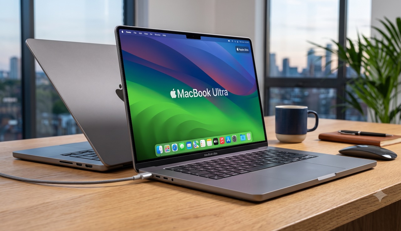 MacBook Ultra Generated AI Image
