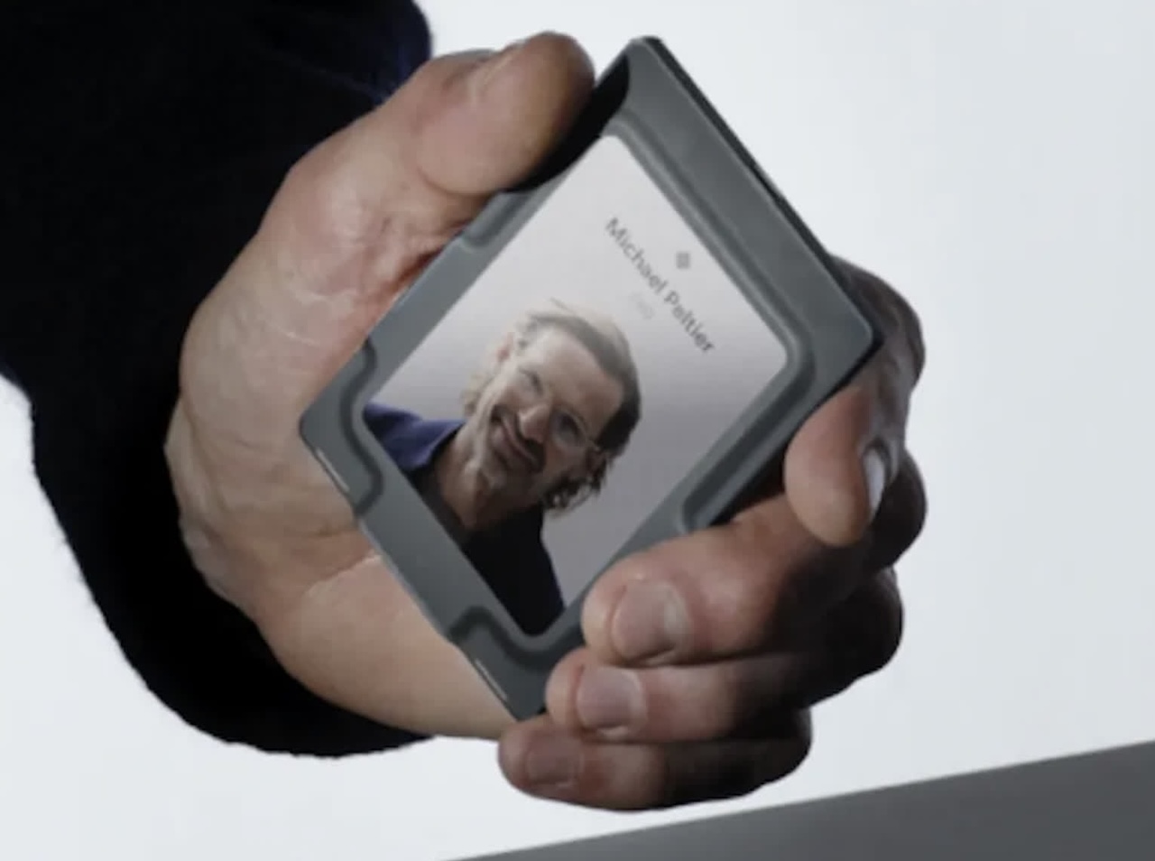 Microsoft Wearable AI Badge Concept