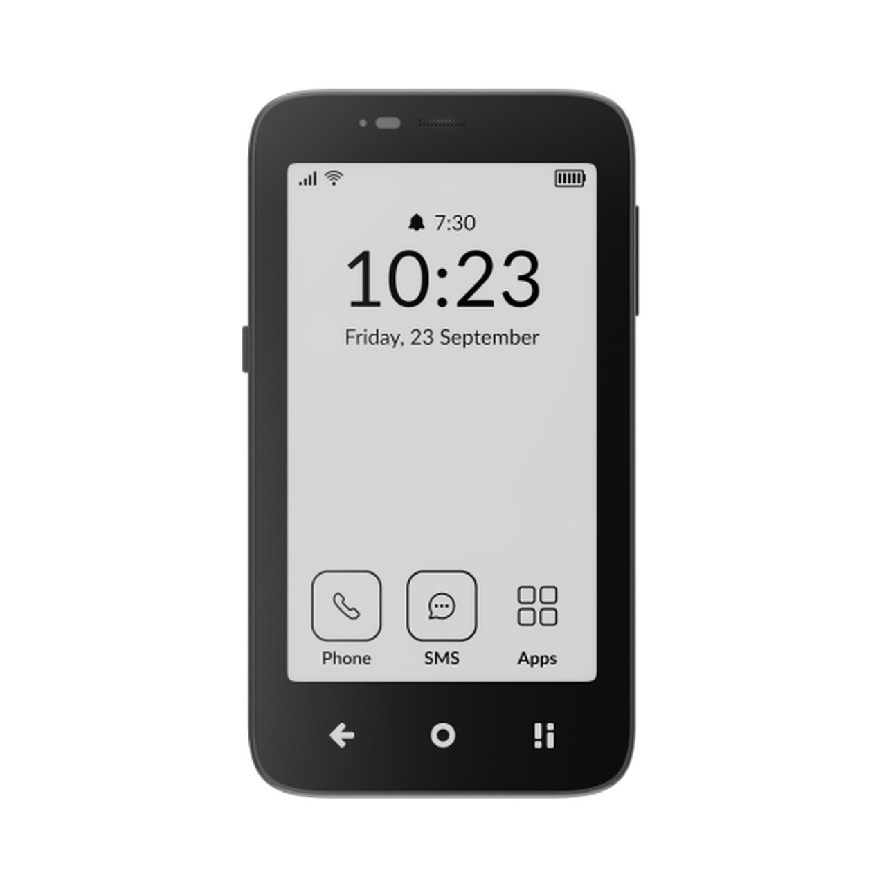 Mudita Kompakt E Ink phone in black