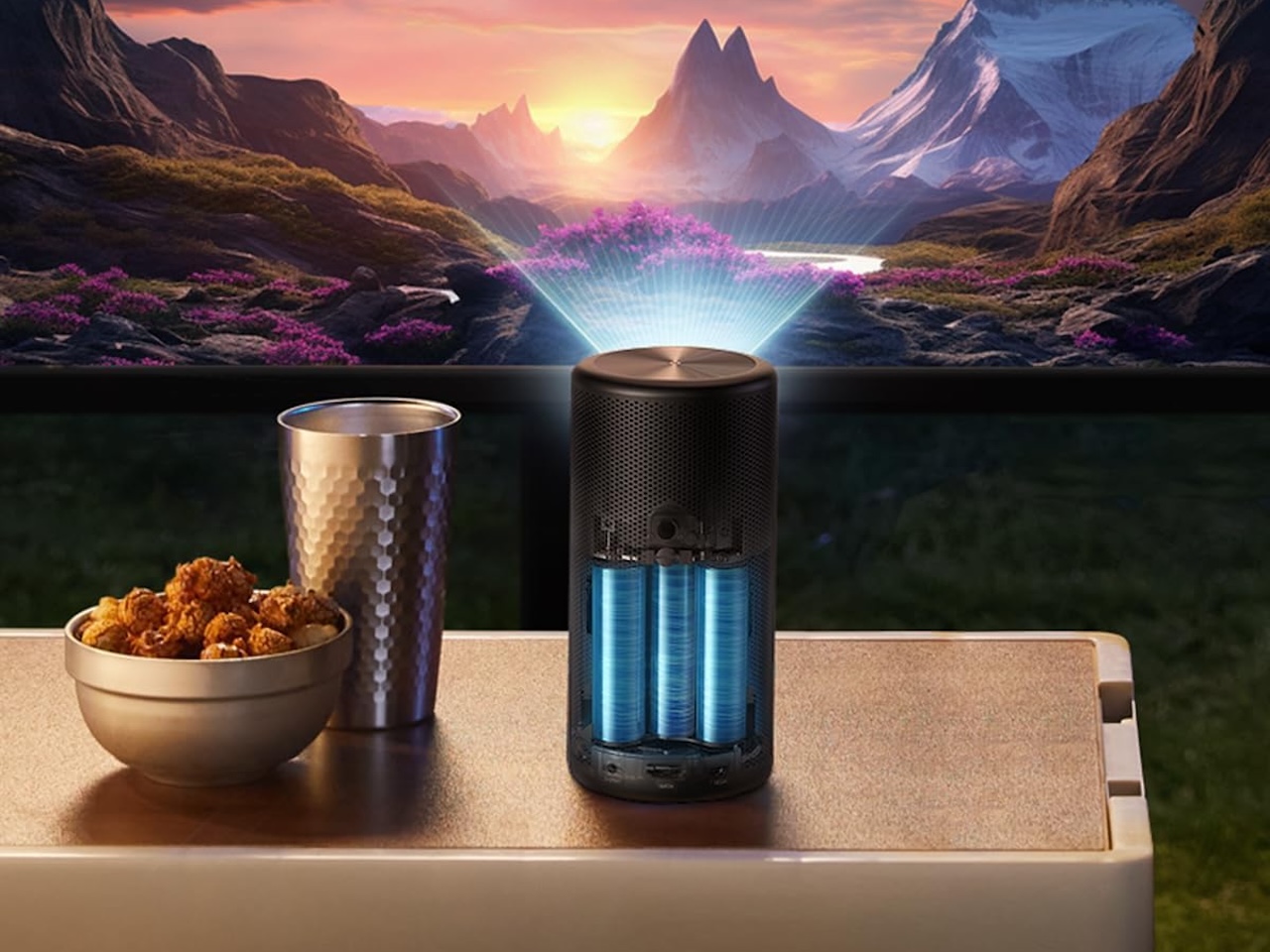NEBULA Capsule 3 Laser Outdoor Portable Mini Wi-Fi Smart TV Projector