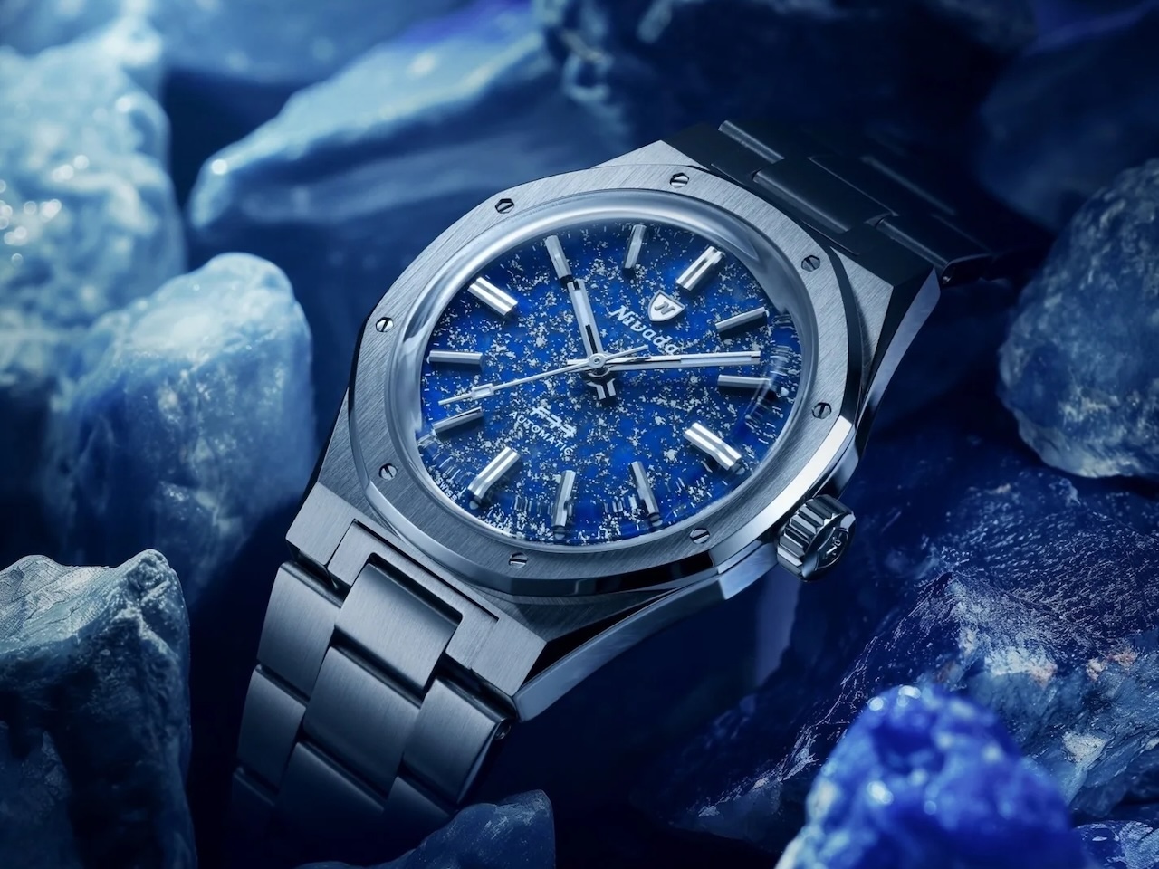 Nivada Grenchen F77 Lapis Lazuli