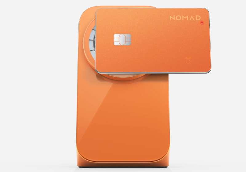 Nomad Stellar Orange: Tracking Card Pro and Stand One Drop