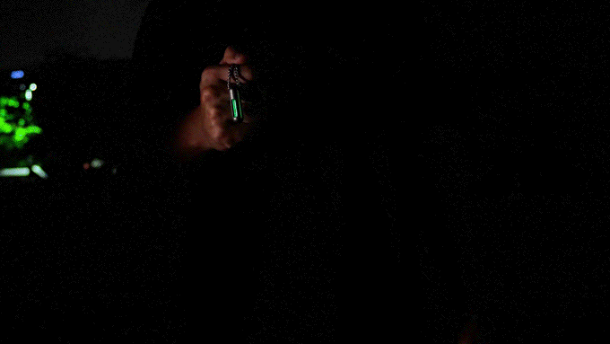 ORIONER TP01 Gr5 Titanium Capsule EDC Glow Pendant 1