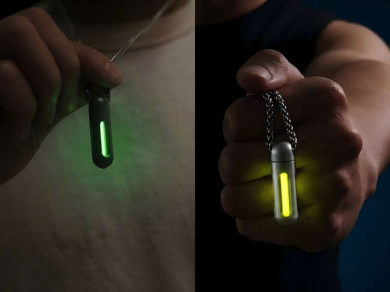 ORIONER TP01 Gr5 Titanium Capsule EDC Glow Pendant Buy Now